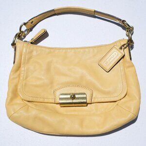 EUC Coach Kristy Buttercup Leather Crossbody Bag